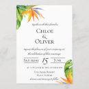 Search for paradise wedding invitations Summer