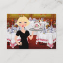 Search for food industry business cards Caterer