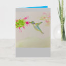 Recherche de colibri coloré cartes postales Peinture