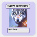 Search for nature painting stickers Wolf