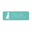 Search for vizsla return address labels Silhouette