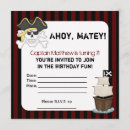 Search for captain square invitations Pirate