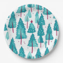 Search for christmas paper plates Red and green