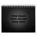 Search for blank calendars Black