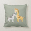 Search for giraffe pillows Zebra