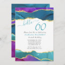 Search for jewel tone birthday invitations Watercolor