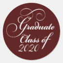 Search for red graduation stickers High school