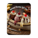 Recherche de banane magnets Crème fouettée
