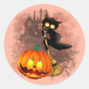 Search for pumpkin character stickers Trick or treat