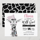 Search for princess 1st birthday invitations Wild one