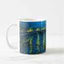 Search for starry night over the rhone mugs Post impressionism