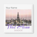 Recherche de souvenir bangkok magnets Temple