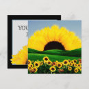 Search for sunflower holiday cards Landscape