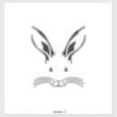 Search for bunny silhouette stickers Rabbit