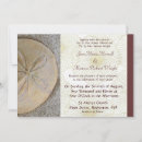 Search for sand dollar wedding invitations Sea