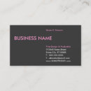 Search for edged business cards Elegant