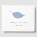 Recherche de dusty blue guest books Classique
