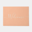 Search for peach doormats Simple