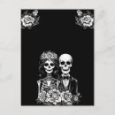 Search for skeleton couple postcards Black and white