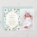 Recherche de de bleu de bébé baptême invitations Fleurs bleues