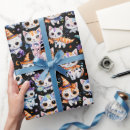 Recherche de sorcier papier cadeau Chat