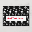 Search for crossbones horizontal postcards Skulls