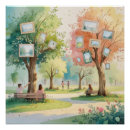 Search for peaceful scene posters Watercolor landscape