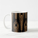 Search for feather pattern mugs Illustration