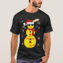 Search for softball christmas tshirts Santa