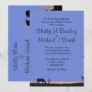 Search for horse wedding invitations Sunset