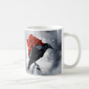 Search for black raven birds mugs Nature