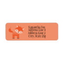 Search for woodland creature return address labels For her