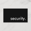 Search for security business cards Bouncer