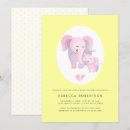 Search for yellow baby girl shower invitations Pattern