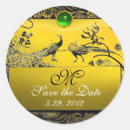 Search for black white yellow wedding stickers Modern
