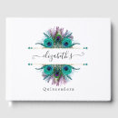 Search for peacock guest books Vintage