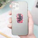 Recherche de chat japonais autocollants Samouraï