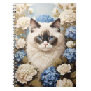 Search for ragdoll cat notebooks Pet