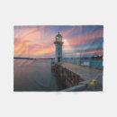 Search for nautical photo blankets Lighthouse