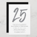 Search for twenty five birthday invitations 25 years