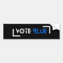 Search for vote blue bumper stickers President