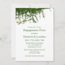 Search for nature engagement party invitations Botanical
