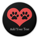 Search for dog lover knobs and pulls Heart