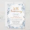 Search for winter wedding anniversary invitations 50th