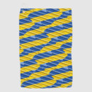 Search for yellow golf towels Blue and yellow