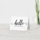 Search for hello note cards Simple