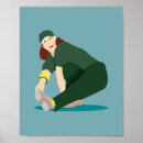 Recherche de breakdancer posters Illustration