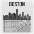 Search for boston city skyline stickers Usa