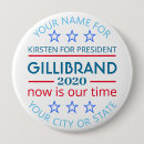 Search for presidential campaign buttons Democrat