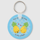 Search for cartoon pineapple keychains Fruit